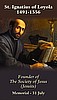 St. Ignatius of Loyola Prayer Card-PATRON OF JESUIT SCHOOLS